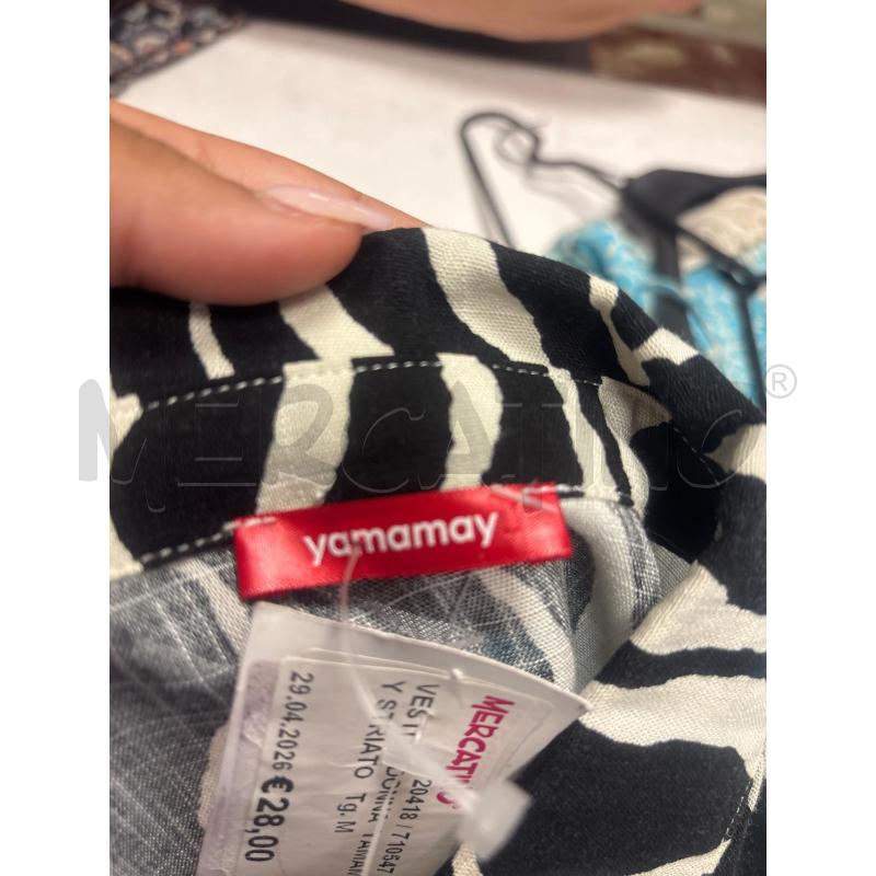 VESTITO DONNA  YAMAMAY STRIATO  | Mercatino dell'Usato Trapani corso mattarella 4