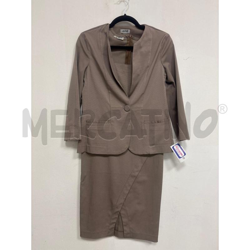 VESTITO DONNA + GIACCA AND BEIGE | Mercatino dell'Usato Trapani corso mattarella 1