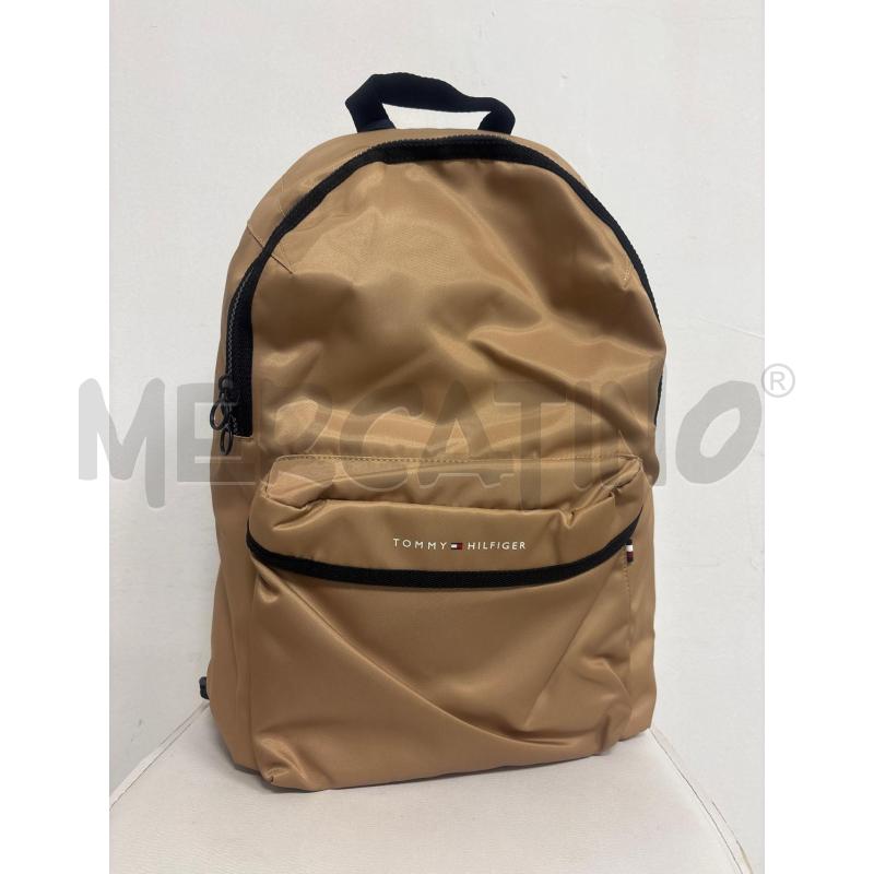 ZAINO  TOMMY HILFIGER BEIGE  | Mercatino dell'Usato Trapani corso mattarella 1