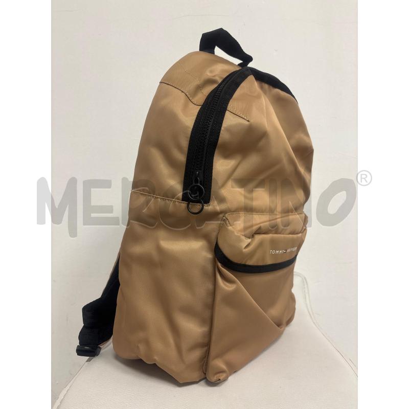 ZAINO  TOMMY HILFIGER BEIGE  | Mercatino dell'Usato Trapani corso mattarella 2