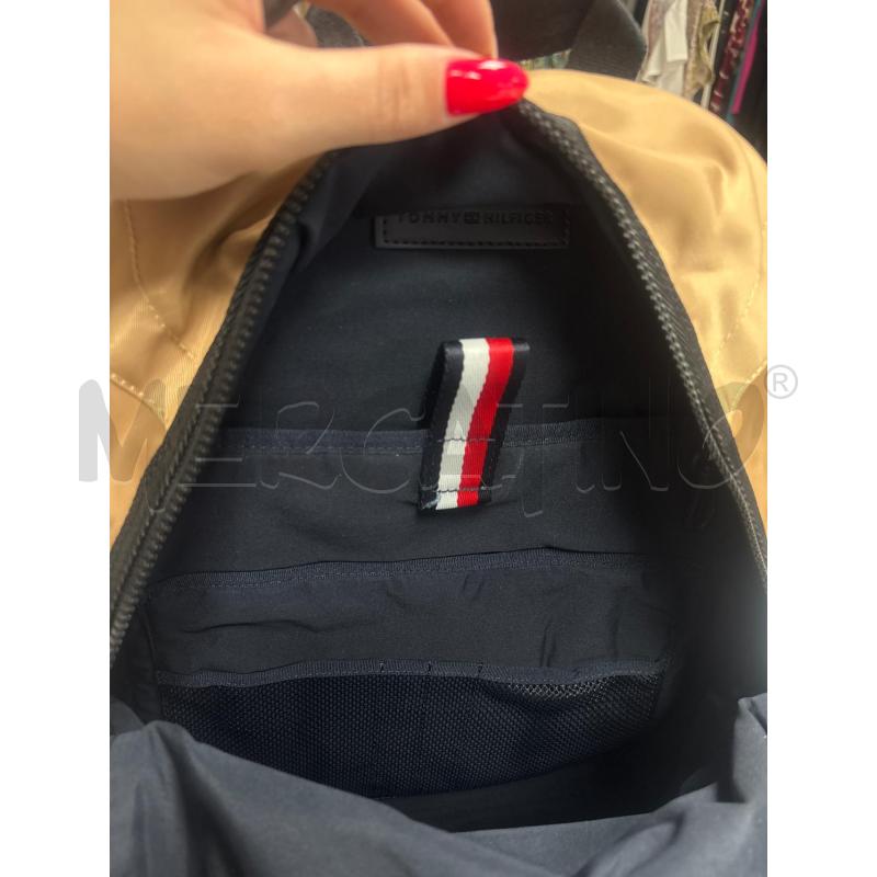 ZAINO  TOMMY HILFIGER BEIGE  | Mercatino dell'Usato Trapani corso mattarella 4