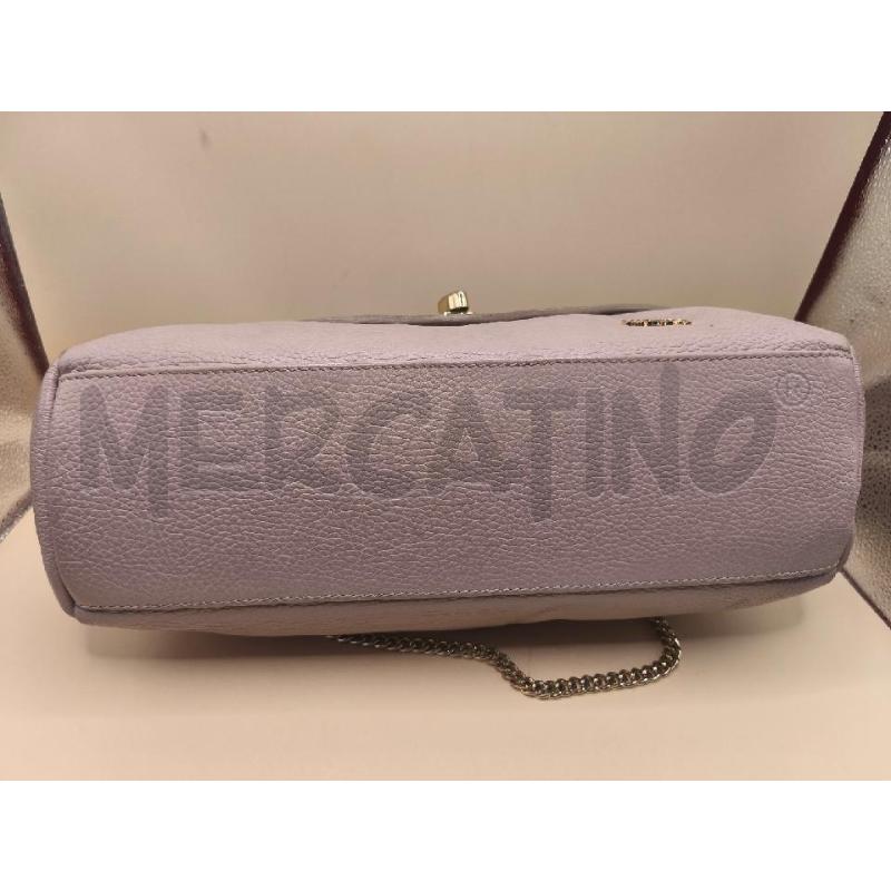 BORSA PELLE DONNA LABEL ROSE ROSA CHIARO  | Mercatino dell'Usato Volpago del montello 4