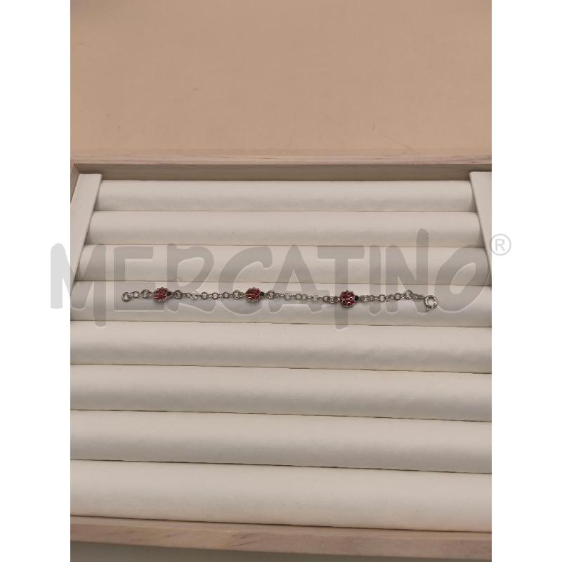 BRACCIALE ARG COCCINELLE  | Mercatino dell'Usato Volpago del montello 1