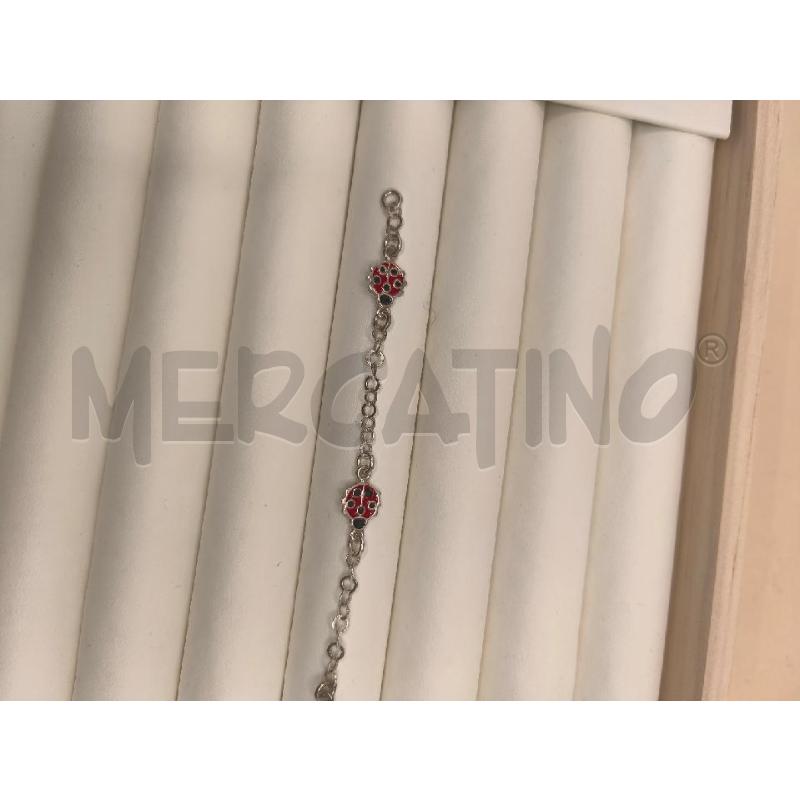 BRACCIALE ARG COCCINELLE  | Mercatino dell'Usato Volpago del montello 2