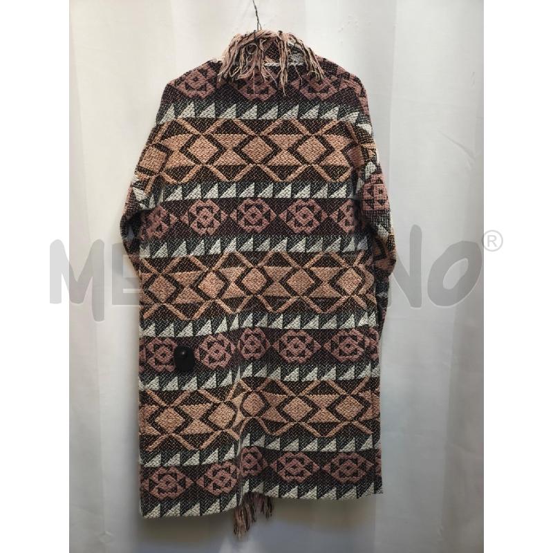 CARDIGAN DONNA SO ALLURE ROSA BIANCO FRANGE  | Mercatino dell'Usato Volpago del montello 4