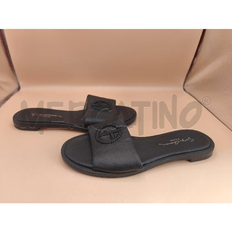 CIABATTE DONNA GIORGIO ARMANI NERI | Mercatino dell'Usato Volpago del montello 3