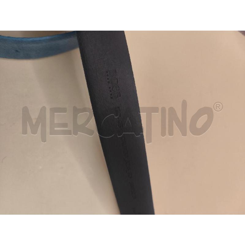 CINTURA PELLE BOSS AZZURRA  | Mercatino dell'Usato Volpago del montello 4