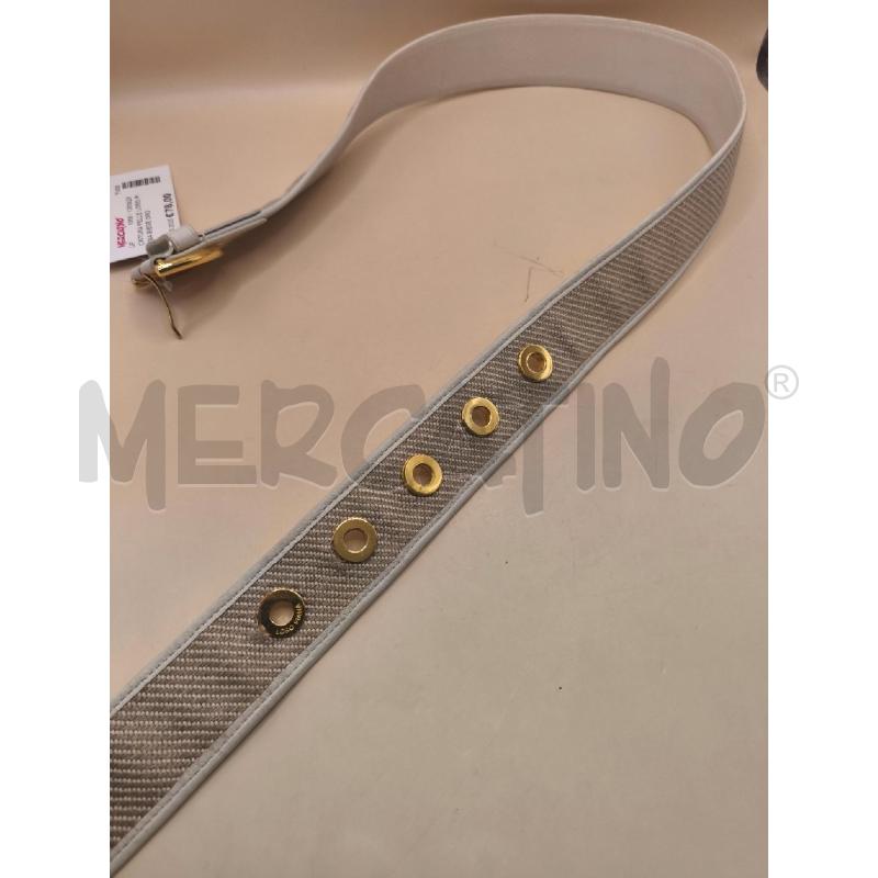 CINTURA PELLE LORO PIANA BIEGE ORO  | Mercatino dell'Usato Volpago del montello 3