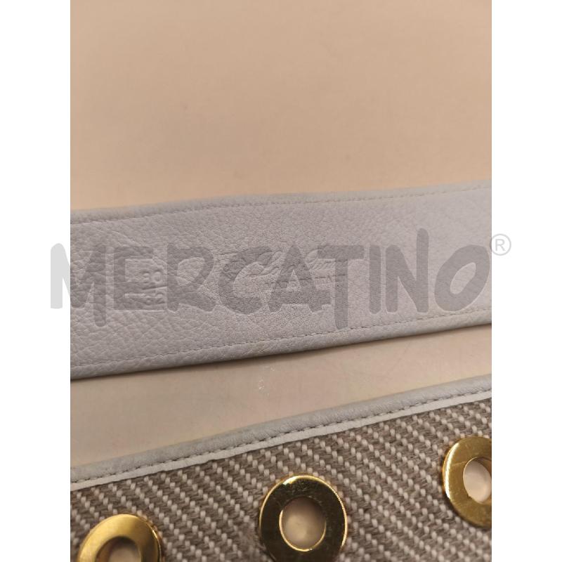 CINTURA PELLE LORO PIANA BIEGE ORO  | Mercatino dell'Usato Volpago del montello 4