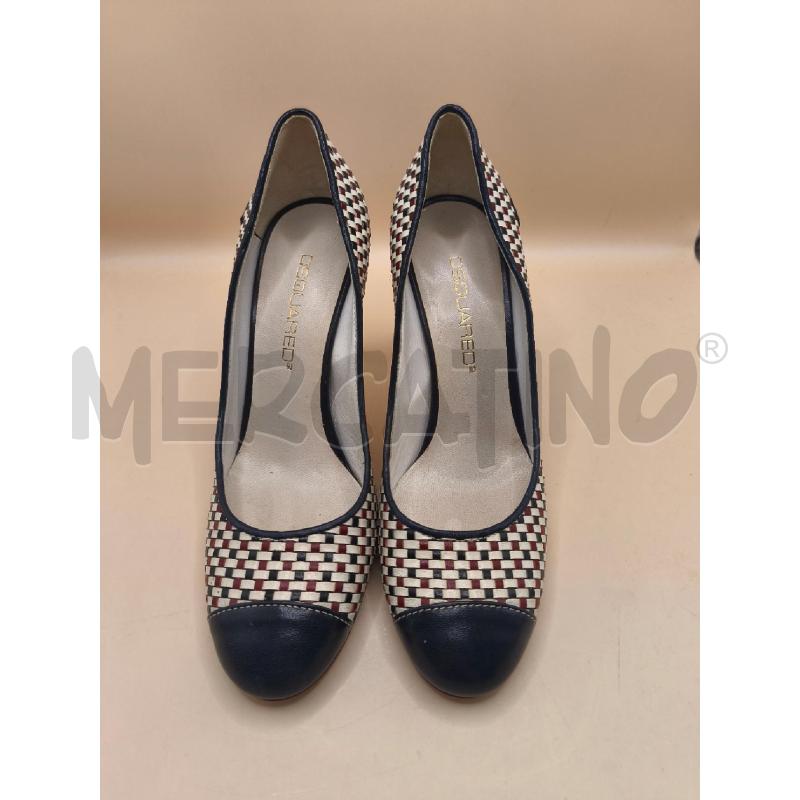 DECOLLETE DONNA PUNTA BLU DSQUARED | Mercatino dell'Usato Volpago del montello 2