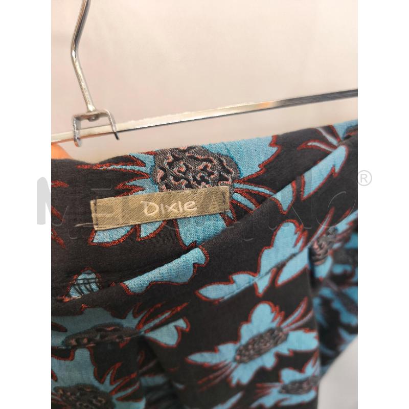 GONNA DONNA DIXLE  NERO FIORI AZZURRI  | Mercatino dell'Usato Volpago del montello 4