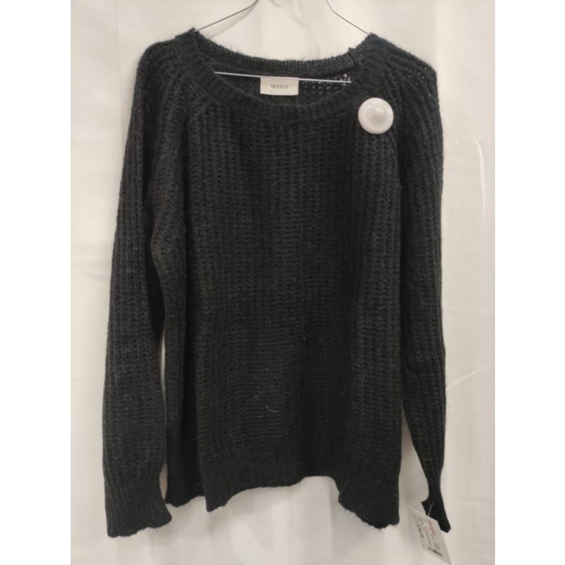 Lam105 Shop - Vicolo maglioncino grigio con scritta rossa 7093X
