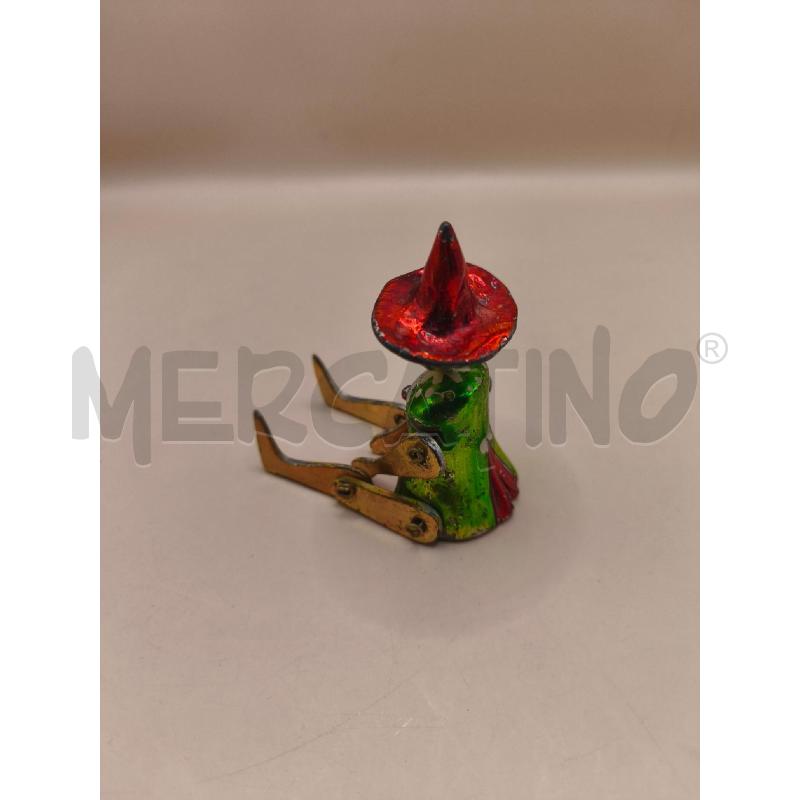 PUPAZZETTO CARNEVALE METALLO COLORATO | Mercatino dell'Usato Volpago del montello 4