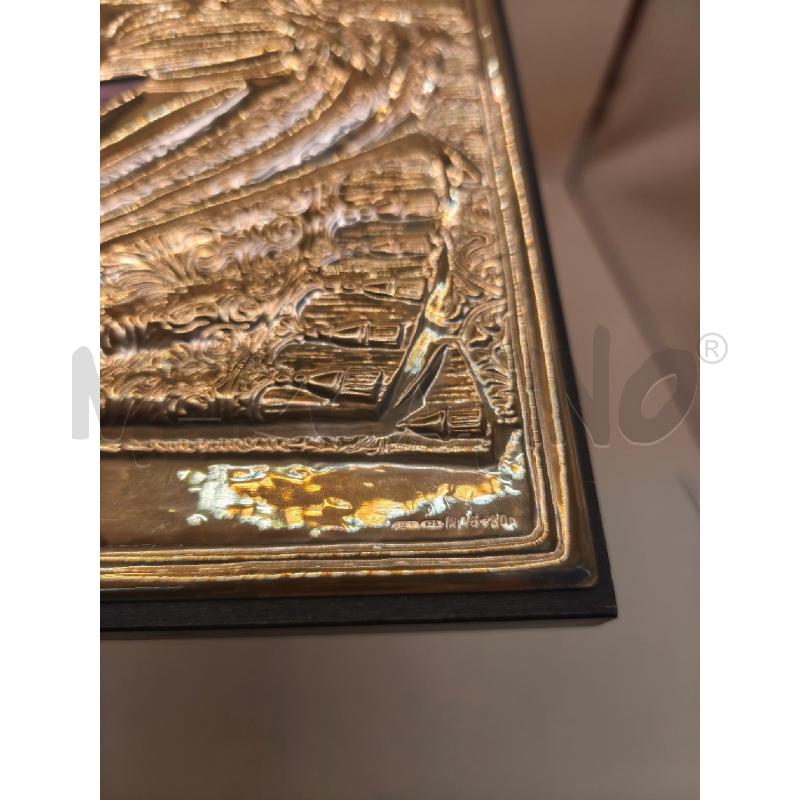 QUADRO ICONA MADONNA CON BAMBINO ARGENTO | Mercatino dell'Usato Volpago del montello 4