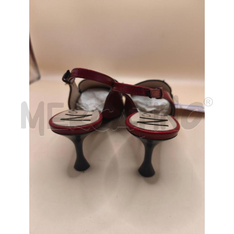 SANDALI DONNA ROSSO NERO N21 | Mercatino dell'Usato Volpago del montello 4