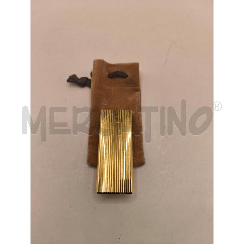 ACCENDINO SAFFA PLACCATO ORO | Mercatino dell'Usato Volpago del montello 1