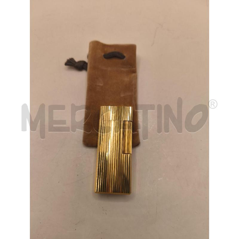 ACCENDINO SAFFA PLACCATO ORO | Mercatino dell'Usato Volpago del montello 2