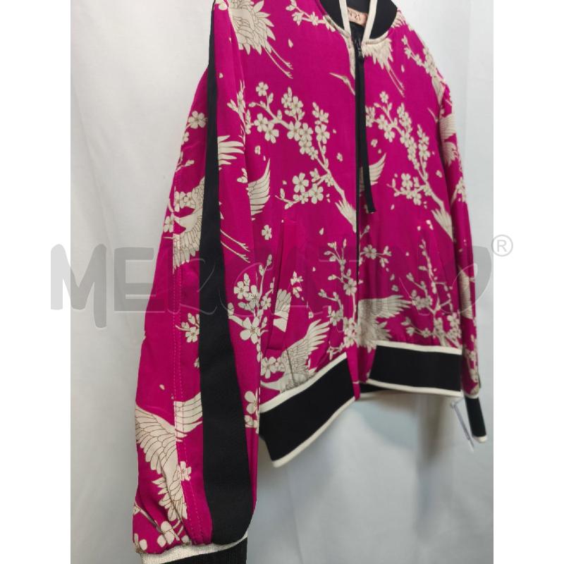 BOMBER DONNA N21 VIOLA CICLAMINO FIORI  | Mercatino dell'Usato Volpago del montello 3