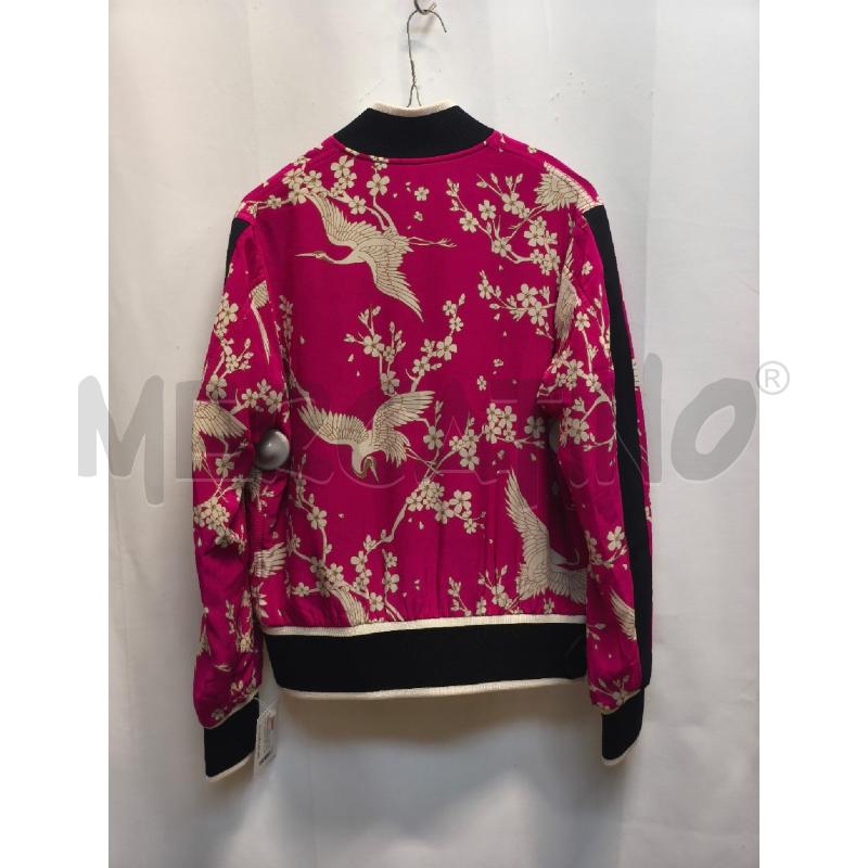 BOMBER DONNA N21 VIOLA CICLAMINO FIORI  | Mercatino dell'Usato Volpago del montello 4