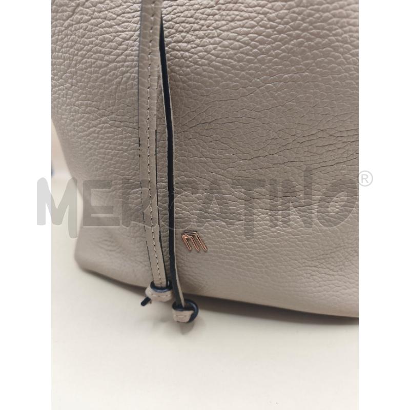 BORSA DONNA FRAU MARRONE MANICO STOFA  NERO | Mercatino dell'Usato Volpago del montello 2