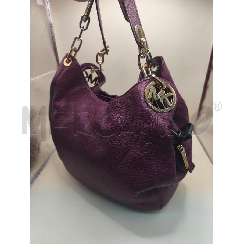 BORSA DONNA MICHEAL KORS PRUGNA | Mercatino dell'Usato Volpago del montello 1