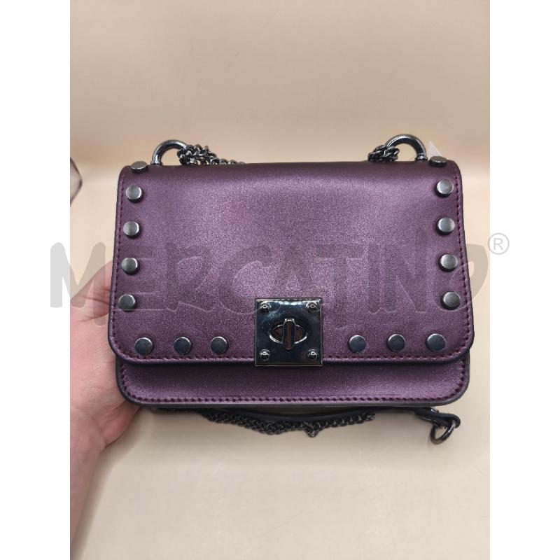 BORSA DONNA SCHEILAN COLOR MELANZANA  | Mercatino dell'Usato Volpago del montello 2
