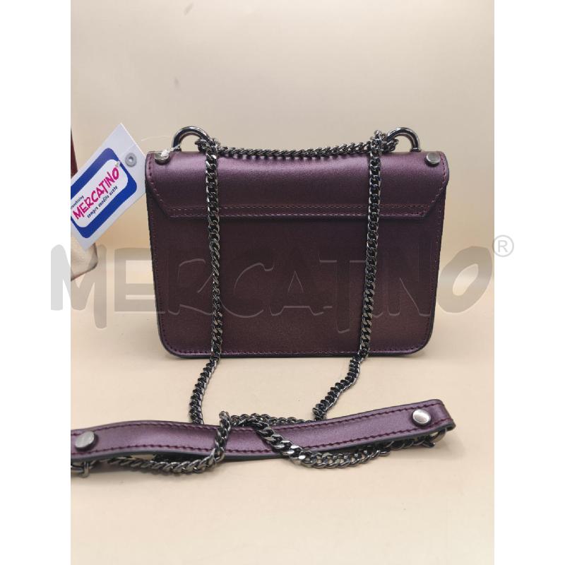 BORSA DONNA SCHEILAN COLOR MELANZANA  | Mercatino dell'Usato Volpago del montello 3