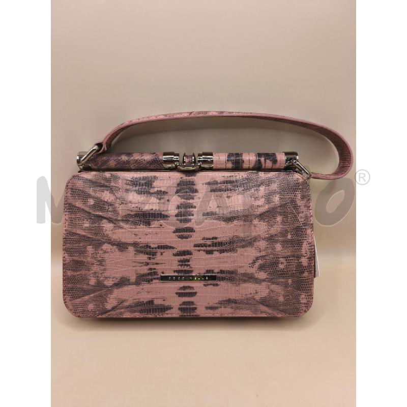 BORSA PELLE COCCINELLE ROSA  | Mercatino dell'Usato Volpago del montello 1
