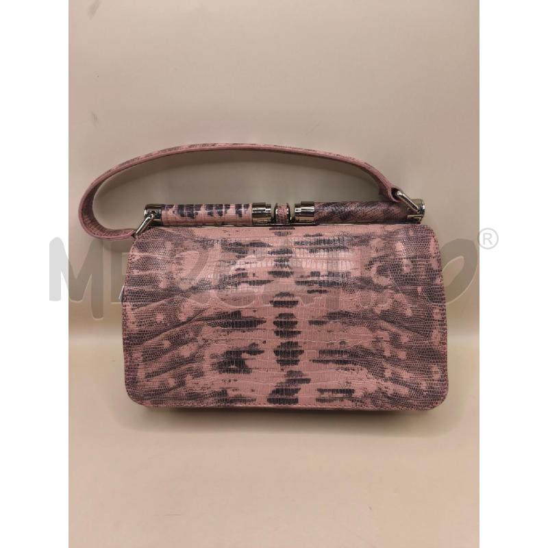 BORSA PELLE COCCINELLE ROSA  | Mercatino dell'Usato Volpago del montello 3
