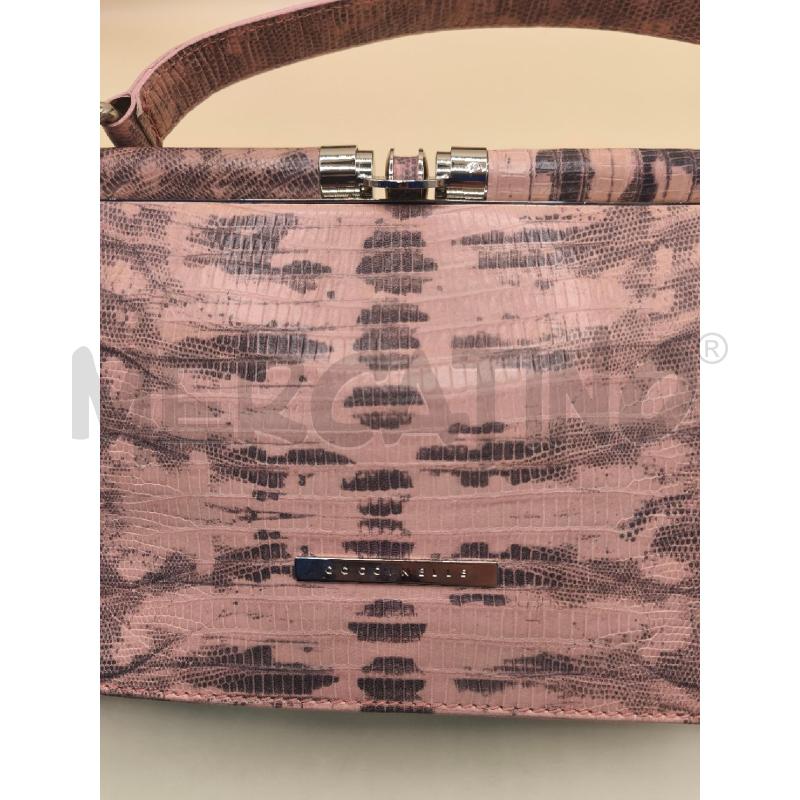 BORSA PELLE COCCINELLE ROSA  | Mercatino dell'Usato Volpago del montello 4
