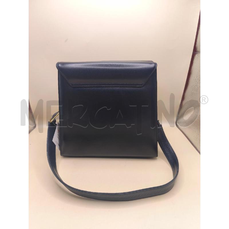 BORSA PELLE GIANNI VERSACE BLU | Mercatino dell'Usato Volpago del montello 3