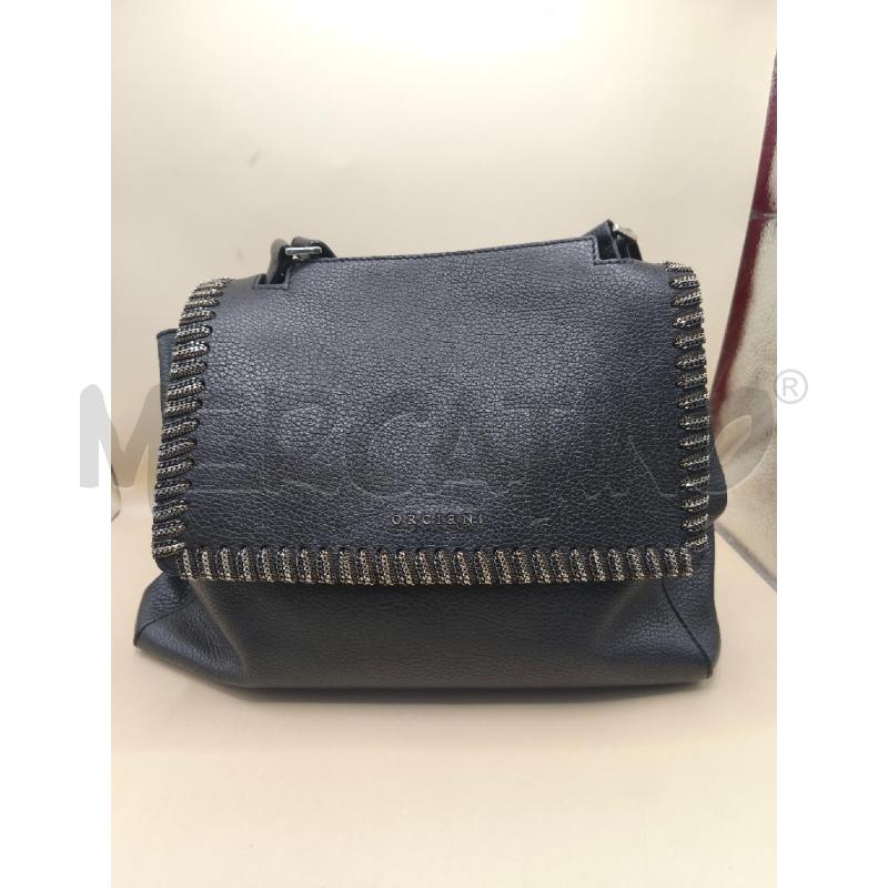 BORSA PELLE ORCIANI NERA  | Mercatino dell'Usato Volpago del montello 1