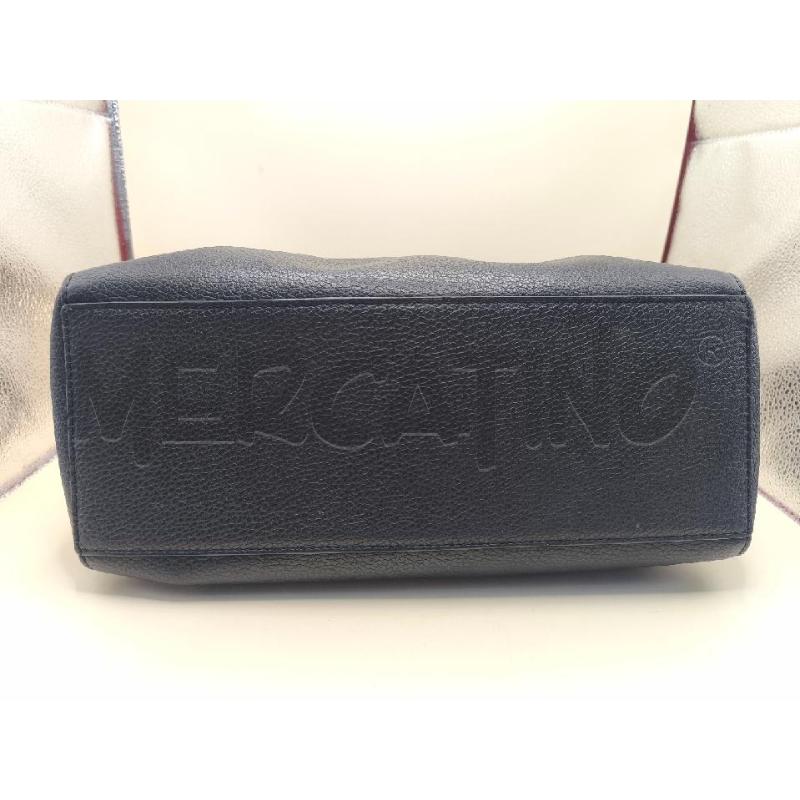 BORSA PELLE ORCIANI NERA  | Mercatino dell'Usato Volpago del montello 5