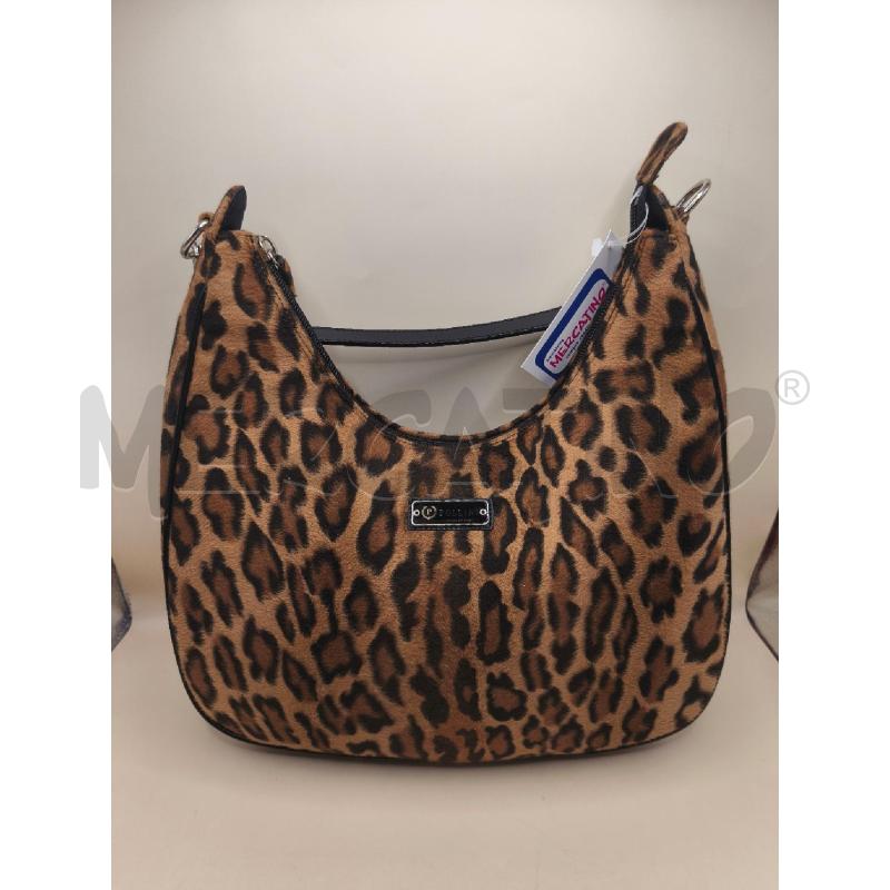 BORSA PELLE POLLINI ANIMALIER  | Mercatino dell'Usato Volpago del montello 1