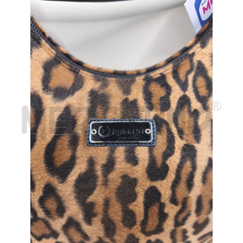 BORSA PELLE POLLINI ANIMALIER  | Mercatino dell'Usato Volpago del montello 2