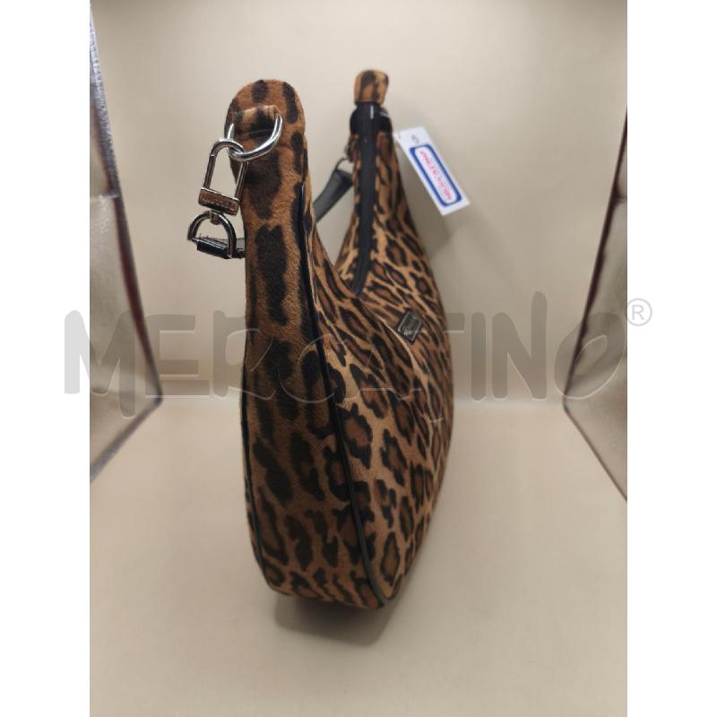 BORSA PELLE POLLINI ANIMALIER  | Mercatino dell'Usato Volpago del montello 3