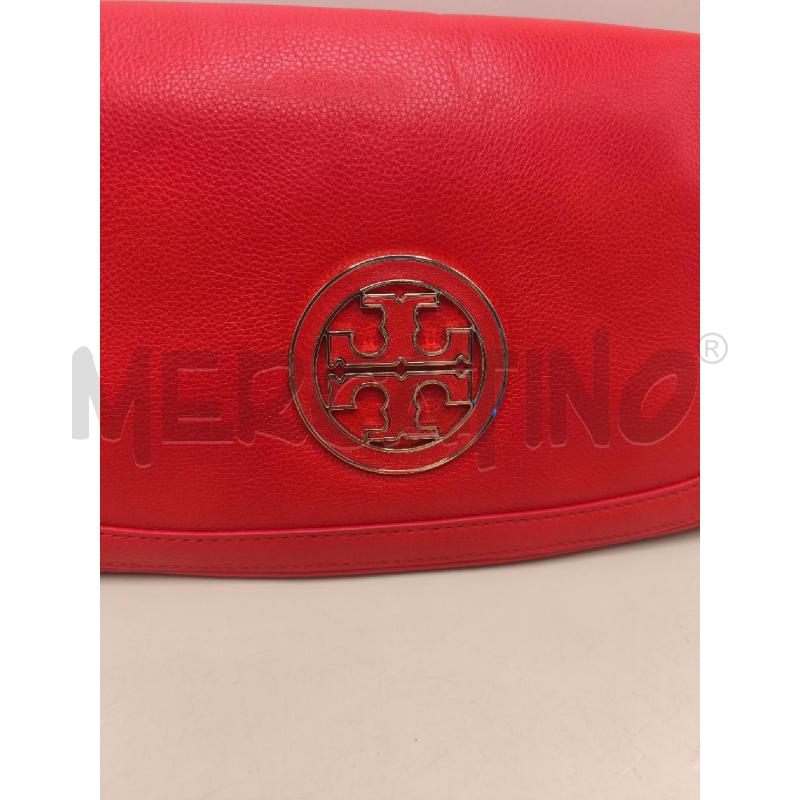 BORSA PELLE TORY BURCH ROSSO CORALLO NUOVA  | Mercatino dell'Usato Volpago del montello 2