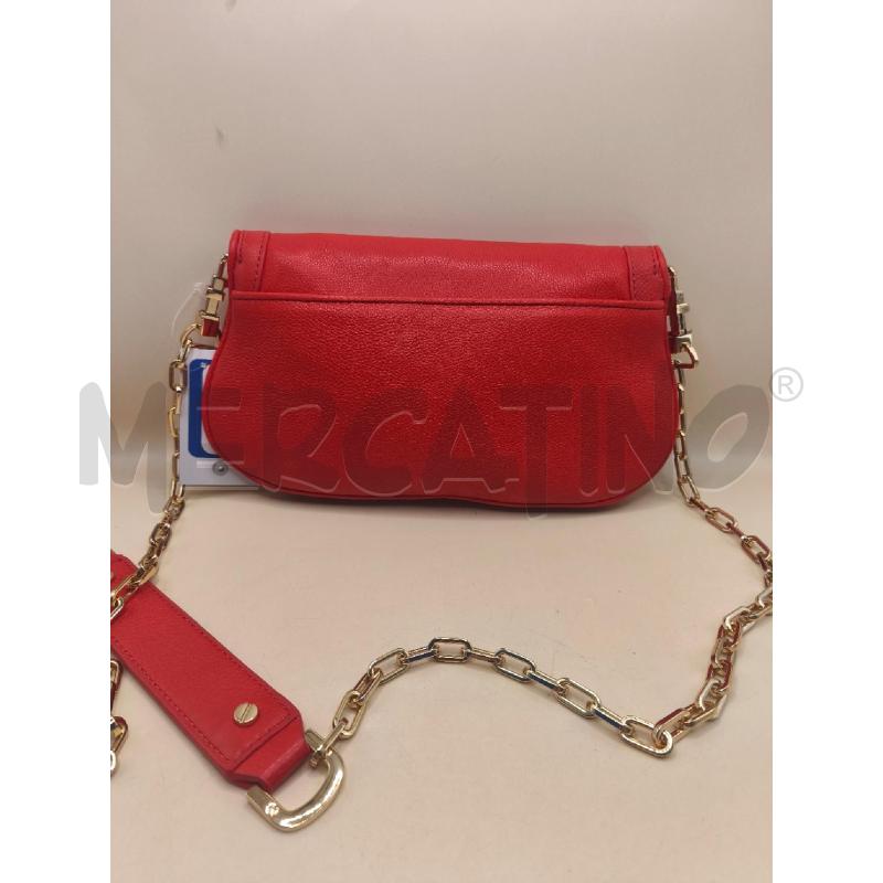 BORSA PELLE TORY BURCH ROSSO CORALLO NUOVA  | Mercatino dell'Usato Volpago del montello 4