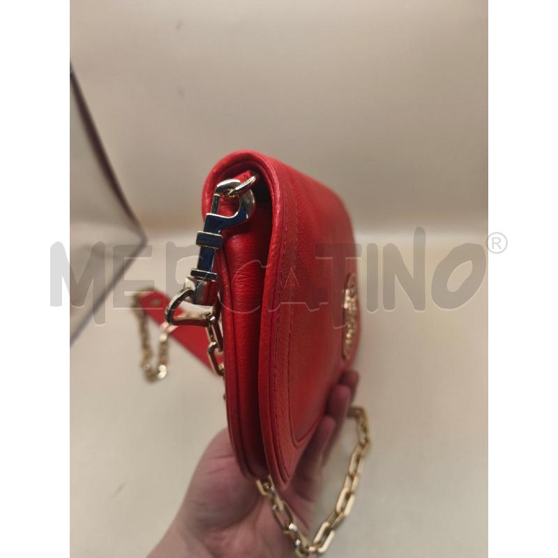 BORSA PELLE TORY BURCH ROSSO CORALLO NUOVA  | Mercatino dell'Usato Volpago del montello 5