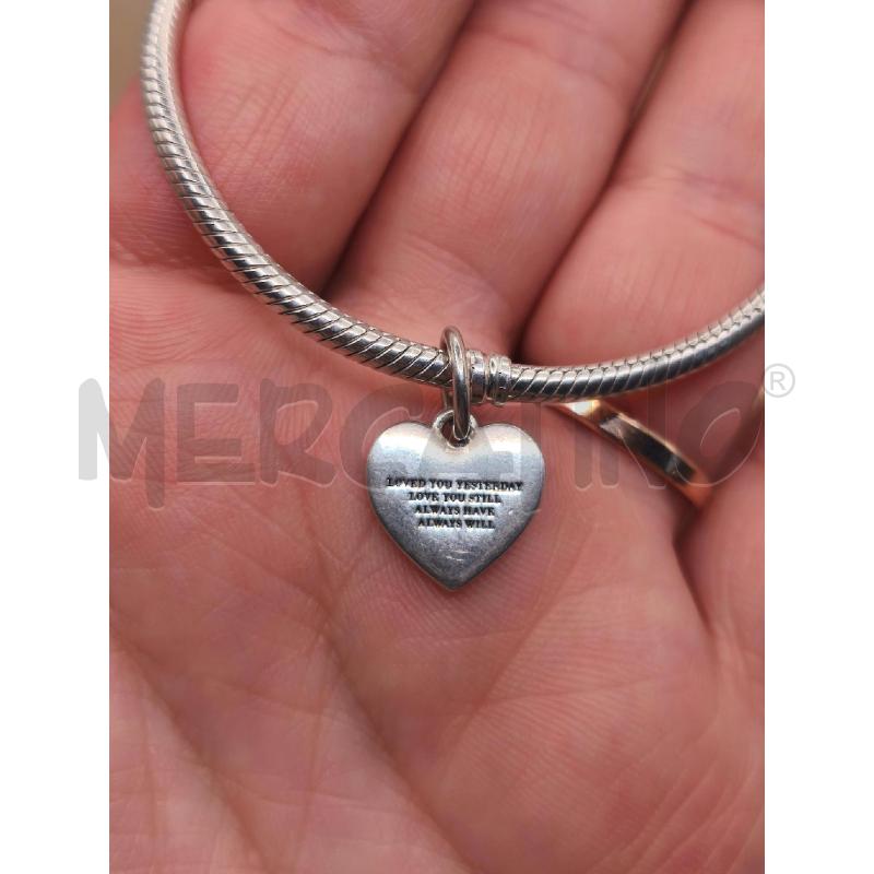 BRACCIALE PANDORA CON CUORICINO  | Mercatino dell'Usato Volpago del montello 3