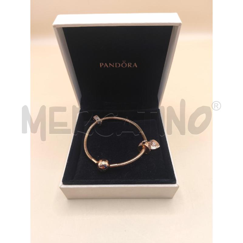 BRACCIALE PANDORA RAMATO CHARMS  | Mercatino dell'Usato Volpago del montello 1