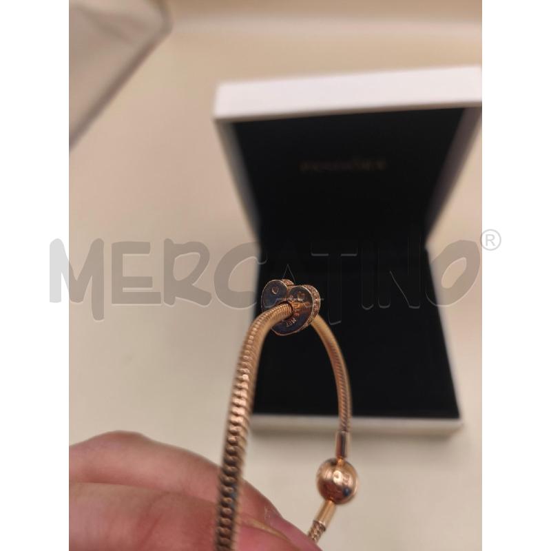 BRACCIALE PANDORA RAMATO CHARMS  | Mercatino dell'Usato Volpago del montello 3