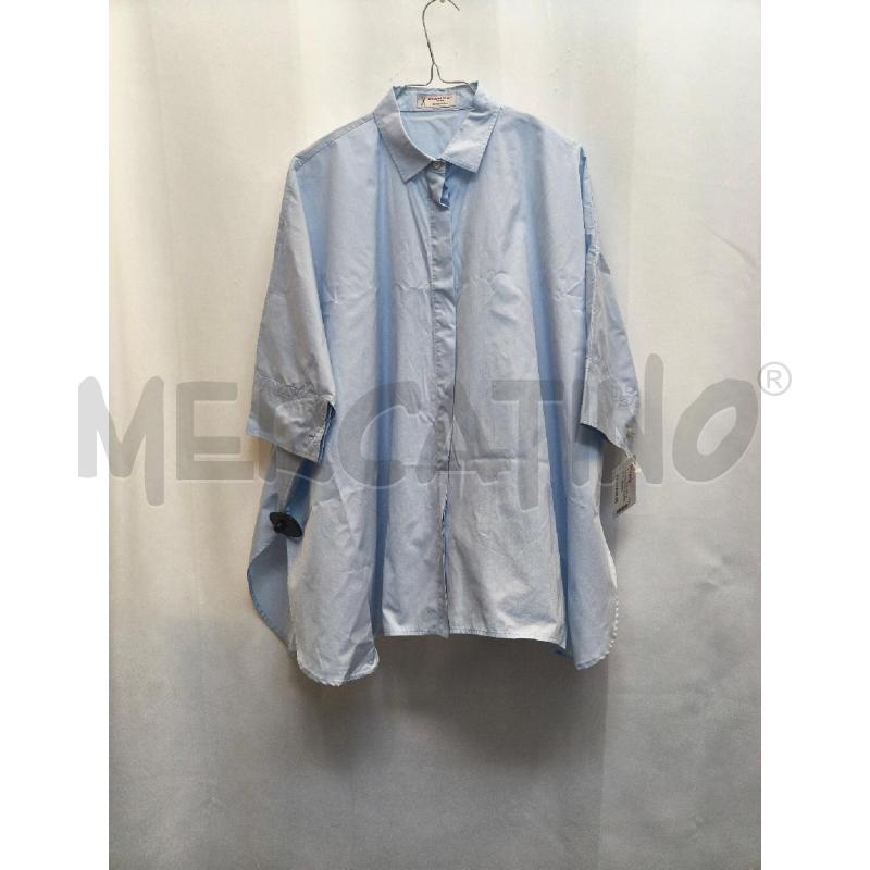 CAMICIA DONNA ALBERTO BIANI AZZURRA  | Mercatino dell'Usato Volpago del montello 1