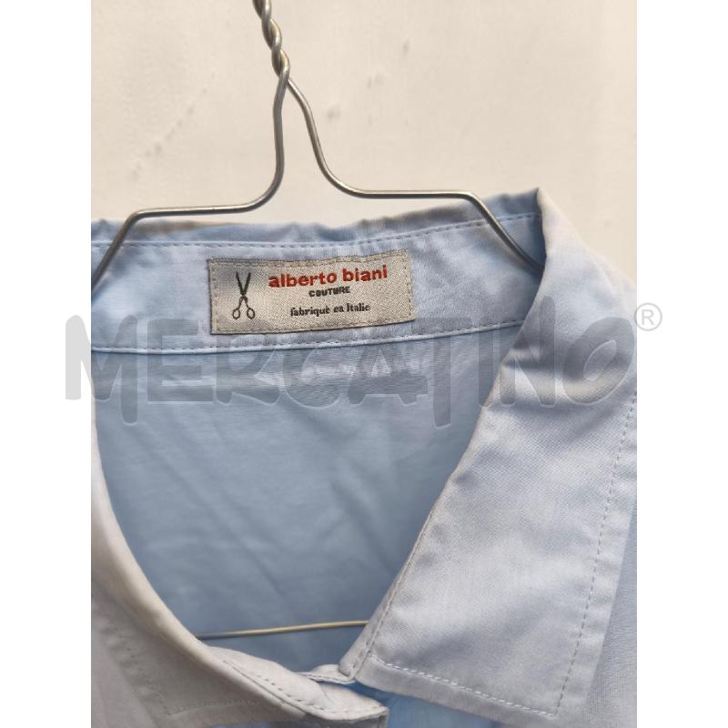CAMICIA DONNA ALBERTO BIANI AZZURRA  | Mercatino dell'Usato Volpago del montello 2