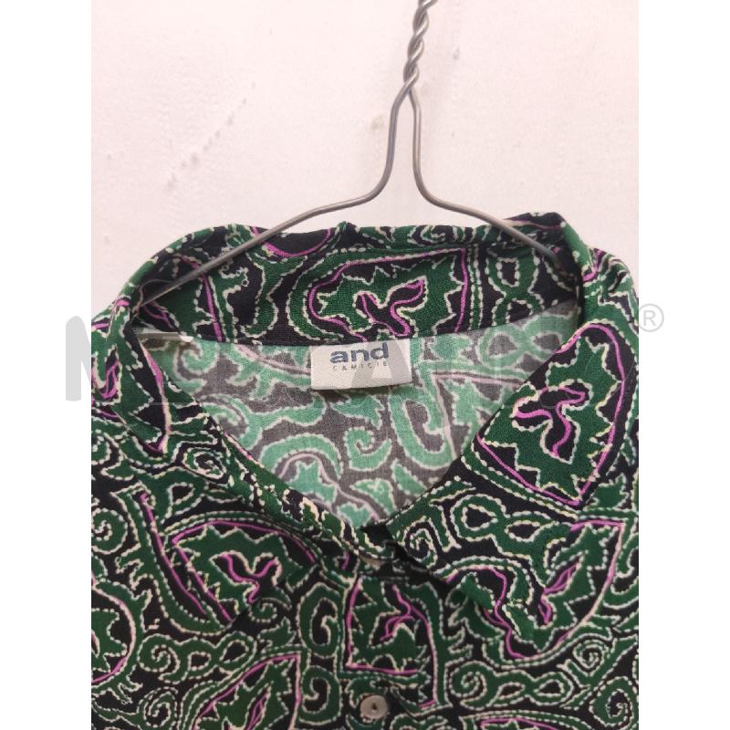 CAMICIA DONNA AND VERDE ROSA  | Mercatino dell'Usato Volpago del montello 2