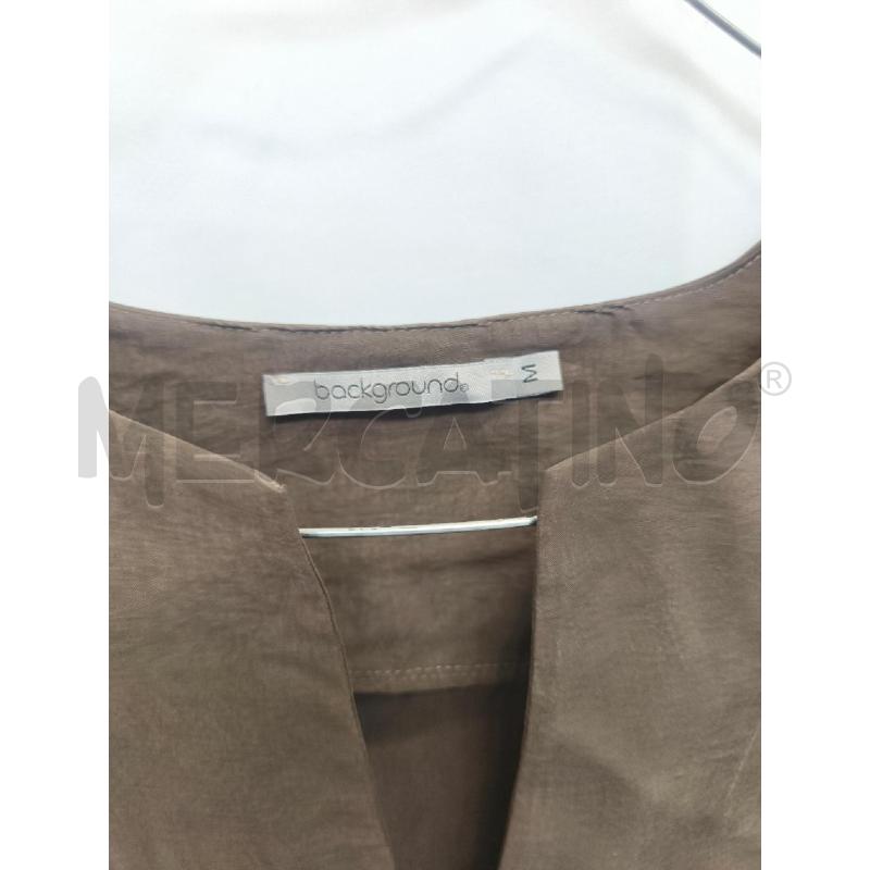 CAMICIA DONNA BACKGROUND NMARRONE  | Mercatino dell'Usato Volpago del montello 2