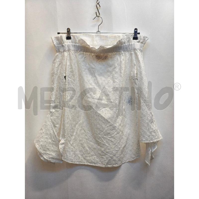 CAMICIA DONNA ERIKA CAVALLINI SANGALLO BIANCO  | Mercatino dell'Usato Volpago del montello 1