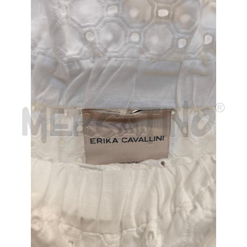 CAMICIA DONNA ERIKA CAVALLINI SANGALLO BIANCO  | Mercatino dell'Usato Volpago del montello 3