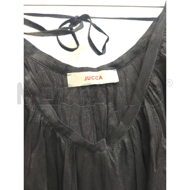 CAMICIA DONNA JUCCA NERA FRU FRU  | Mercatino dell'Usato Volpago del montello 2