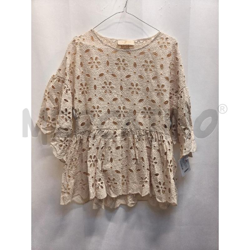 CAMICIA DONNA KAOS FIORI BIEGE  | Mercatino dell'Usato Volpago del montello 1